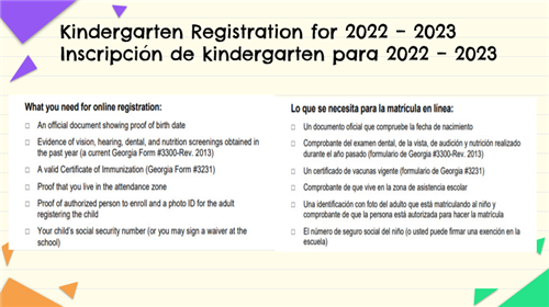 Docs for K Registration